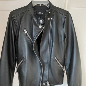 SOLD ❌ Coach Leather Jacket